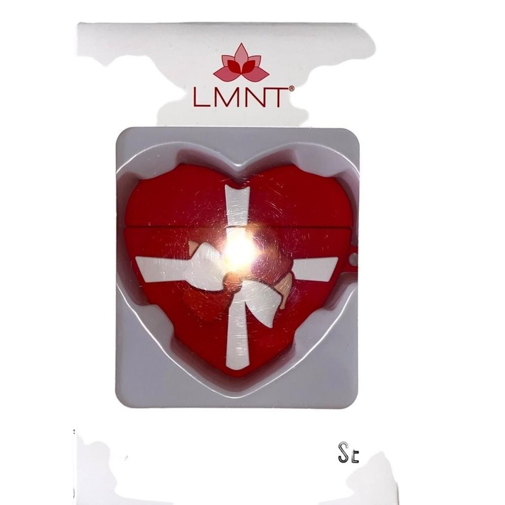 NEW LMNT Heart Shaped Silicone Airpod Case !